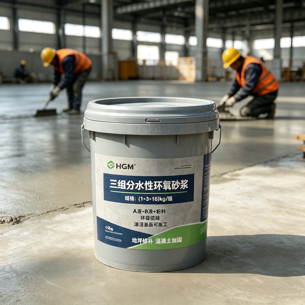 平邑三组份水性环氧砂浆